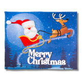 Santa Themed Christmas Blanket